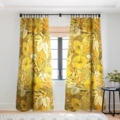Jacqueline Maldonado 970S Floral Watercolor Single Panel Sheer Window Curtain - Deny Designs -Deny Designs Shop GUEST 286547ae 565f 453d 87d2 19f9ad5929c5