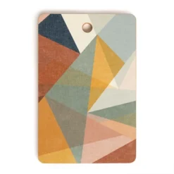 Little Arrow Design Co Modern Triangle Mosaic Multi Rectangle Cutting Board - Deny Designs -Deny Designs Shop GUEST 291c712b 337c 4eb9 9319 e8bf1567f39a