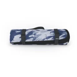 Emanuela Carratoni Blue Tie Dye Picnic Blanket - Deny Designs