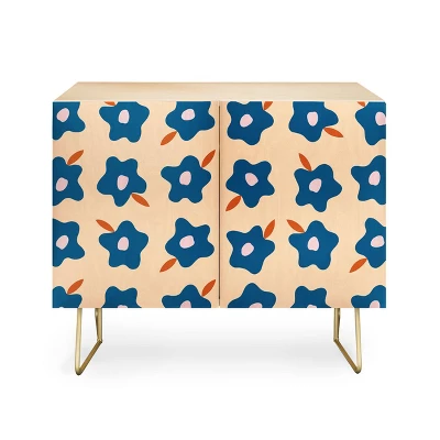 Maritza Lisa Wonky Spring Flowers Credenza - Deny Designs 6 Maritza Lisa Wonky Spring Flowers Credenza - Deny Designs - Image 4