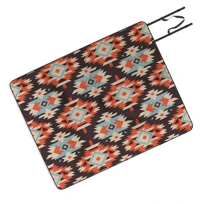 Emanuela Carratoni Boho Ikat Picnic Blanket - Deny Designs 5 Emanuela Carratoni Boho Ikat Picnic Blanket - Deny Designs - Image 3