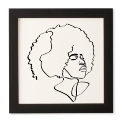 Domonique Brown Soul Fro Framed Wall Art Black - Deny Designs -Deny Designs Shop GUEST 2e3dd1e2 7a40 4c50 92d7 781e008f251a