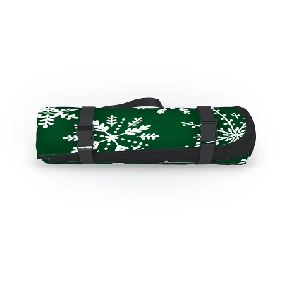 Iveta Abolina Silent Night Green Picnic Blanket -Deny Designs 3 Iveta Abolina Silent Night Green Picnic Blanket -Deny Designs