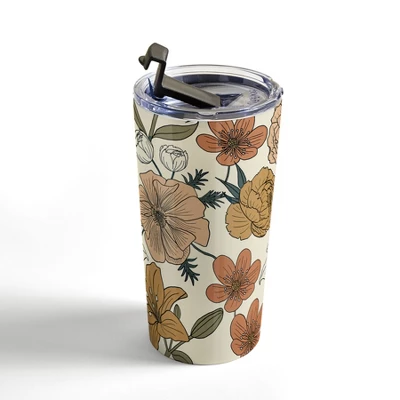 Emanuela Carratoni Spring Floral Mood Travel Mug 20 Oz Stainless Steel Travel Mug - Deny Designs 4 Emanuela Carratoni Spring Floral Mood Travel Mug 20 Oz Stainless Steel Travel Mug - Deny Designs - Image 2
