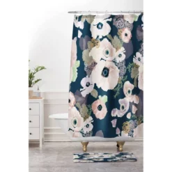 Khristian A Howell Une Femme Shower Curtain Blue - Deny Designs -Deny Designs Shop GUEST 31044da6 7ece 4b51 ac17 1b3d79ea655b
