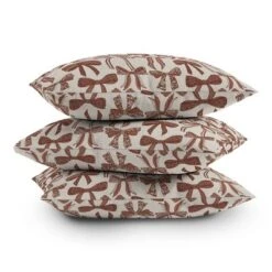 16"x16" Deny Designs Valentina Ramos Bows Mocha Mousse Square Outdoor Throw Pillow Beige -Deny Designs Shop GUEST 317b8924 8b32 40db 8782 27d0d4fc4027 3