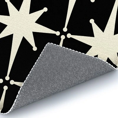 Kierkegaard Design Studio Midcentury Modern Atomic Age 2’ X 3' Rug - Deny Designs 4 Kierkegaard Design Studio Midcentury Modern Atomic Age 2’ X 3' Rug - Deny Designs - Image 2