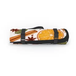 Avenie Christmas Cinnamon Spice Picnic Blanket -Deny Designs
