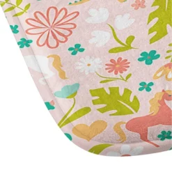 Deny Designs Lathe And Quill Dinosaurs Unicorns In Pink Teal Memory Foam Machine Washable Kids' Bath Mat -Deny Designs Shop GUEST 335b74a5 16a8 4163 bd54 f2097b0334d6
