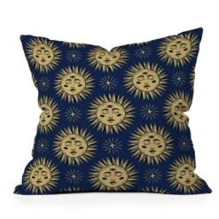 Deny Designs Avenie Vintage Sun Outdoor Throw Pillow Navy -Deny Designs Shop GUEST 33a53b17 78f5 4083 aa06 b7eadb7bff15