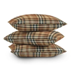 16"x16" Avenie Autumn Plaid Square Throw Pillow - Deny Designs: Woven Polyester, Zippered, Indoor Decor -Deny Designs Shop GUEST 33c3ee4a f36d 45de 898c db396951d176