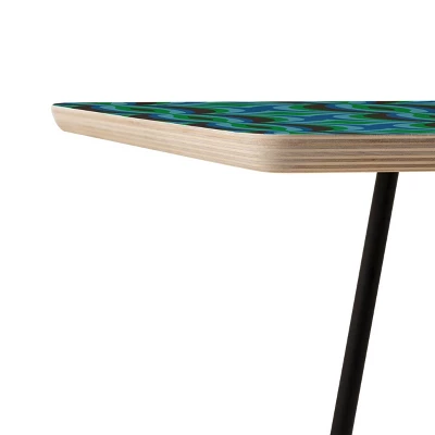 Megan Galante Futuristic Ogee Side Square Table - Deny Designs 4 Megan Galante Futuristic Ogee Side Square Table - Deny Designs - Image 2