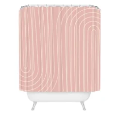 Colour Poems Minimal Line Curvature Shower Curtain - Deny Designs -Deny Designs Shop GUEST 33d64f6d cc0a 4941 b6e9 34600dea0803
