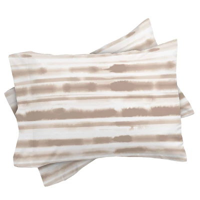 Jacqueline Maldonado Watercolor Stripes Duvet Set - Deny Designs 4 Jacqueline Maldonado Watercolor Stripes Duvet Set - Deny Designs - Image 2