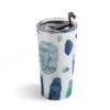 Ninola Design Blue Minimal Strokes Abstract 20 Oz Stainless Steel Travel Mug - Deny Designs -Deny Designs Shop GUEST 35b3253f 94d6 4ce6 9fc3 c0b5135f3459