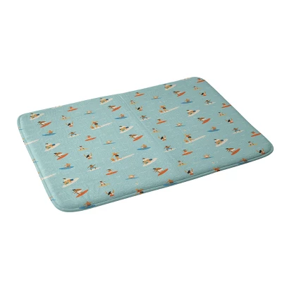 Deny Designs Tasiania Surfing Kids' Memory Foam Bath Mat 4 Deny Designs Tasiania Surfing Kids' Memory Foam Bath Mat - Image 2