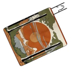 Nadja Wild Abstract Landscape 2 Picnic Blanket - Deny Designs -Deny Designs Shop GUEST 3714bd6d 9c39 45d1 86de dc5a8c8eebfb