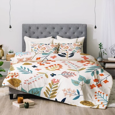 83 Oranges Botanical Harmony Comforter Set - Deny Designs 5 83 Oranges Botanical Harmony Comforter Set - Deny Designs - Image 3