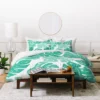 Green Floral Bianca Linocut Monstera Rosy Duvet Cover - Deny Designs -Deny Designs Shop GUEST 376a0435 3bf9 41ff ba0e 326aaacaaa40