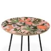 Round Marta Barragan Camarasa Olives In The Orange Flowers Side Table Pink/Black - Deny Designs -Deny Designs Shop GUEST 378b9302 3ed0 45e3 9d04 b40ff322912d
