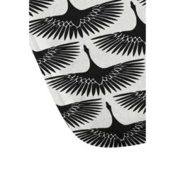 36"x24" Caroline Okun Majestic Crane Memory Foam Bath Mat Black - Deny Designs -Deny Designs Shop GUEST 383fd348 ab50 46eb 8330 ea8a63a5a609