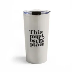 DirtyAngelFace This Must Be The Place Travel Mug 20 Oz Stainless Steel Travel Mug - Deny Designs -Deny Designs Shop GUEST 3880fb58 173d 4aa7 a3ab 8ea7df98a12b