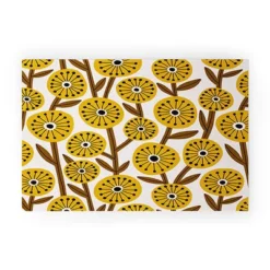 Alisa Galitsyna Mid Century Garden Looped Vinyl Welcome Mat - Society6 -Deny Designs Shop GUEST 388ca9bc e52e 4764 848e e8418070457f