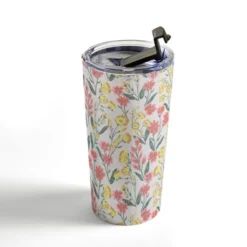 Schatzi Brown Penelope Floral Summer 20 Oz Stainless Steel Travel Mug - Deny Designs -Deny Designs Shop GUEST 3895154f 0cd8 43a9 b453 4d50d185d6c3