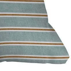 16"x16" Jessica Prout Cadence Striped Square Throw Pillow Turquoise Blue - Deny Designs 6 16"x16" Jessica Prout Cadence Striped Square Throw Pillow Turquoise Blue - Deny Designs -Deny Designs Shop GUEST 392918c8 13ec 43ec 94cd bb2c1def1c92