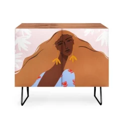 Maritza Lisa Woman Looking Back Credenza - Deny Designs -Deny Designs Shop GUEST 3979fde0 565c 461e 8a9c ebd473557cd4