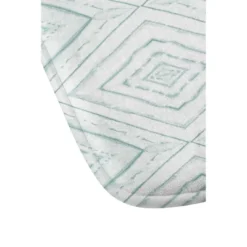 Jacqueline Maldonado Dash Diamond Memory Foam Bath Mat Green - Deny Designs