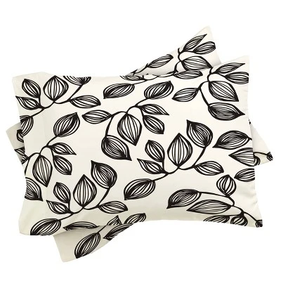 Julia Da Rocha The Leaves Duvet Set - Deny Designs 4 Julia Da Rocha The Leaves Duvet Set - Deny Designs - Image 2