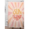 Lyman Creative Co. Sunshine Hand Lettering Shower Curtain Pink - Deny Designs -Deny Designs Shop GUEST 3ba8e3fd 0fef 4043 93f0 6110f71b10bd