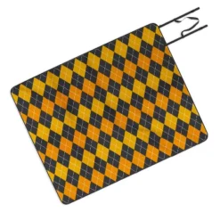 Avenie Halloween Collection Argyle Picnic Blanket - Deny Designs -Deny Designs Shop GUEST 3c38265e 6faa 49a7 a570 39bf837fa819