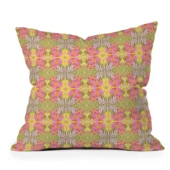 Sewzinski Modern Botanicals III Outdoor Throw Pillow Green/Pink - Deny Designs -Deny Designs Shop GUEST 3c560d0f d7ae 48bc 8ee1 bdb6027f8098