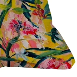 16"x16" Nadar Musa Chinoiserie Square Throw Pillow Pink - Deny Designs -Deny Designs Shop GUEST 3dc92c02 30d7 4162 94fc 7e424b83bcab