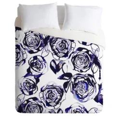 Holly Sharpe Inky Roses Duvet Cover Set Purple - Deny Designs 11 Holly Sharpe Inky Roses Duvet Cover Set Purple - Deny Designs -Deny Designs Shop GUEST 3e8f782c aac8 4c6c 8a85 16619ce06523