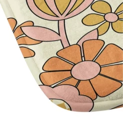 34"x21" Jenean Morrison Checkered Past Memory Foam Bath Mat Coral - Deny Designs -Deny Designs Shop GUEST 3f6e1f02 a99f 4a67 befc 99181cc631db