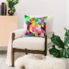 20"x20" Three Of The Possessed Modele Bright Square Throw Pillow - Deny Designs: Indoor Geometric Decor, Zipper Closure -Deny Designs Shop GUEST 3f6efa9a 9db8 4303 bf94 4ed80cc0fb16