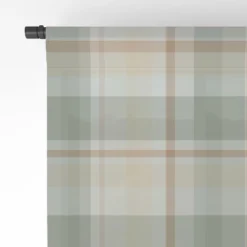 Lisa Argyropoulos Light Cottage Plaid Single Panel Sheer Window Curtain - Deny Designs -Deny Designs Shop GUEST 3f8e32c1 f811 48ca 85be 8347c61daf38
