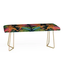 Avenie Jungle Cats Bench - Deny Designs -Deny Designs Shop GUEST 4041db42 8e83 46e5 a0d6 0014713d5a3d