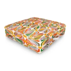 Evamatise Abstract Flowers Summer Holiday Outdoor Floor Cushion - Deny Designs -Deny Designs Shop GUEST 4065ab49 5bf1 4af6 9a97 8e604cdc5968