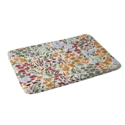 Marta Barragan Camarasa Spring Flowery Meadow Heavy Memory Foam Bath Mat - Deny Designs