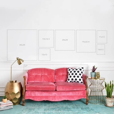 30" X 30" Bree Madden Fading Sea Framed Wall Art - Deny Designs 4 30" X 30" Bree Madden Fading Sea Framed Wall Art - Deny Designs - Image 2