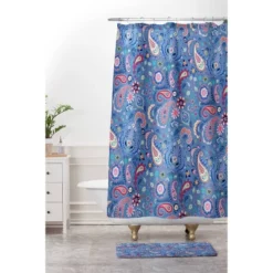Deny Designs Pimlada Phuapradit Tiny Paisleys Shower Curtain -Deny Designs Shop GUEST 4211ed7a c227 48fb b2be 5afd6fe5ec45