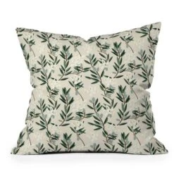 Holli Zollinger Bloom Outdoor Throw Pillow Olive Green - Deny Designs -Deny Designs Shop GUEST 428bb3c9 8f03 4a32 b87f b74877f8cade
