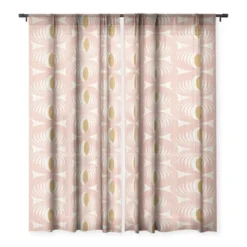 Heather Dutton Oculus Pink Single Panel Sheer Window Curtain - Deny Designs -Deny Designs Shop GUEST 4416b3d8 687f 4395 afe6 089885d6251e