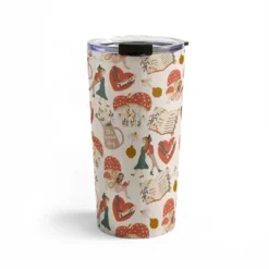 Dash And Ash Woodland Friends Travel Mug 20 Oz Stainless Steel Travel Mug - Deny Designs -Deny Designs Shop GUEST 4417f1a5 29fd 4089 baec 95391eebd6fd