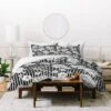 Ninola Design Flowers And Stripes Duvet Set - Deny Designs -Deny Designs Shop GUEST 44bba82f 6940 4da6 a000 3f0fe626e652