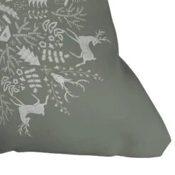 16"x16" Pimlada Phuapradit Winter Forest Square Throw Pillow Gray - Deny Designs 6 16"x16" Pimlada Phuapradit Winter Forest Square Throw Pillow Gray - Deny Designs -Deny Designs Shop GUEST 452bae56 c6c1 4f93 9bdd 702984b2ce43
